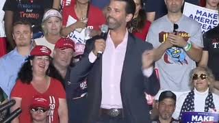 Donald Trump Jr  Hialeah Florida EPIC [upl. by Nnaeel]