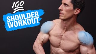 The 💯 Shoulder Workout MOST EFFECTIVE [upl. by Orenid]