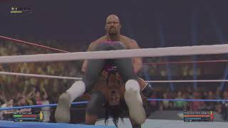 WWE 2K24 Classic match Bret Hart vs Stone Cold Steve Austin Survivor Series 1996 [upl. by Naryk]