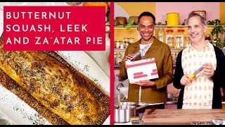 Butternut squash leek and za’atar pie with Raven Smith  Ottolenghi Christmas with Friends [upl. by Clough310]