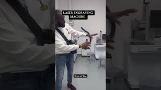 Now selling laser engraving machine in Lagos fiberlaser laserpecker lasermachine engraving [upl. by Akcinat]