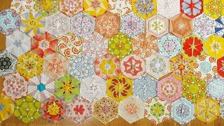 Patchwork – Kaleidoskopdecke nähen – Decke zusammensetzen I [upl. by Itram240]