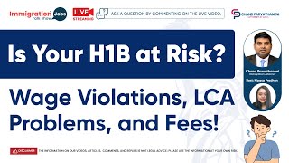 ⚠️Is Your H1B at Risk Wage Violations LCA Problems and Fees [upl. by Irehj]