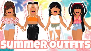 10 SUMMER Outfit Codes for Bloxburg  SiimplyDiiana [upl. by Ylloh]