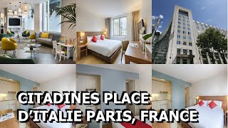 Citadines Place d’Italie Paris France [upl. by Anihsat]