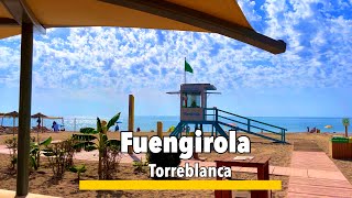 Fuengirola Torreblanca Beach amp promenade by wwwYourcostadelsolguidecom [upl. by Saunderson]