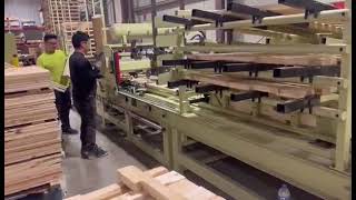 SF9010 stringer pallet automatic nailing machine [upl. by Trakas]