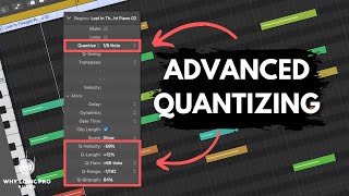 Advanced Quantizing in Logic Pro  Keep the Feel of Your Performances [upl. by Tuinenga655]