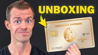 Amex White Gold Card Unboxing Disappointing [upl. by Earehs]