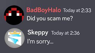 I Scammed BadBoyHalo 10000 [upl. by Farnsworth624]