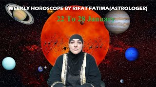 Rifat Fatima Live Stream 22 To 28 Jan 2024  weekly horoscope astrologer Birth stone Part 2 [upl. by Teryl]