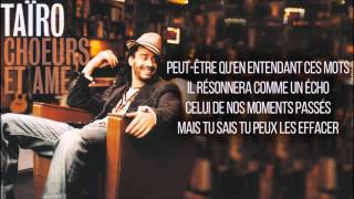 Taïro  Je ne taime plus Video Lyrics [upl. by Reppep575]