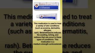 betaderm n cream uses betamethasone allergy redness [upl. by Epoh993]