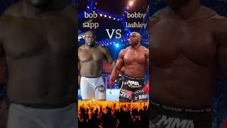 Bobby Lashley vs Bob Sapp  bobby KNOCKOUT Monster Sapo MMA fight HD [upl. by Harragan413]