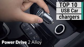 Top 10 Best USB Car chargers for your phone In 2021 [upl. by Axe]