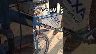 Complete 💯 ho gya  Battery box Making electric cycle at home experimentviralvideo Advancbabu [upl. by Aciret]