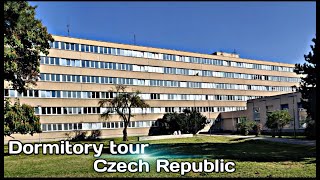 European Dormitory tour Czech Republic  Student Dorm  Masaryk University  Brno [upl. by Pawsner]