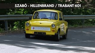 Szabó  Hillenbrand  Trabant 601  Bakonya Rally 2024  TheLepoldMedia [upl. by Adnim974]