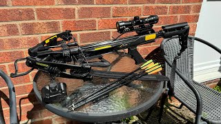 Shooting The EK Archery Blade Compound Crossbow [upl. by Uy]