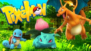 A BRAND NEW POKEMON ADVENTURE Episode 1 Minecraft Pixelmon Island [upl. by Spillihp]