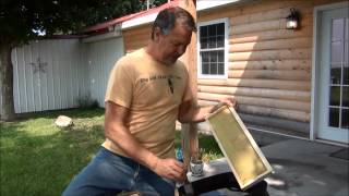 Beekeeping  Adding Extra Wax To Foundation Part 2 [upl. by Favianus]