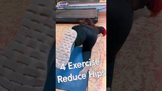 Buttocks Fat Reduce 4 Exercise Buttocks Hips [upl. by Aicekat325]