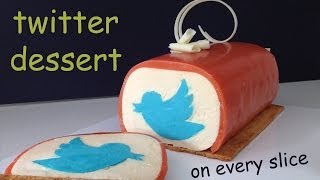 Twitter Dessert SWEET TWEET How To Cook That Ann Reardon Twitter Cake [upl. by Annahc]