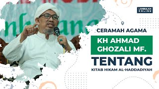 KITAB ALHIKAMUL HADDADIYAH  KH AHMAD GHOZALI MF [upl. by Eserahc]