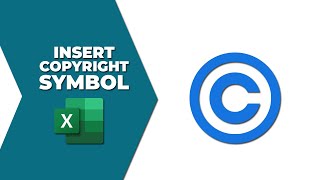 How to insert copyright symbol in excel footer [upl. by Diarmit996]