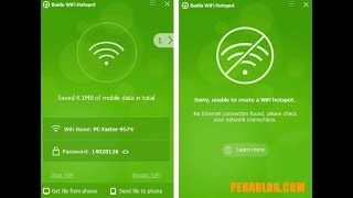 how to downloadinstall and use baidu wifi hotspot on window 78910and fix his problem [upl. by Jenni78]