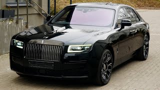 RollsRoyce Ghost Black Badge  Детали экстерьера и интерьера [upl. by Hayidan]