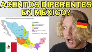 🇲🇽 Extranjero escucha ACENTOS DIFERENTES DE MÉXICO [upl. by Eednim]