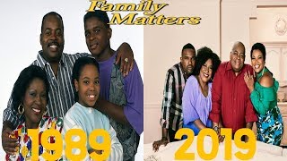 Family Matters 1989–1998 Cast Then and Now ★2019★ [upl. by Attenaz731]