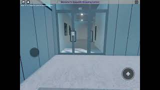 A selection of lifts Quayside shopping centre on roblox [upl. by Aneloc]