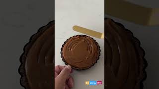 Chocolate Pumpkin Caramel Tart Assembly [upl. by Yrral]