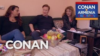 Conan amp Sona Visit An Armenian Matchmaker  CONAN on TBS [upl. by Brigitte]