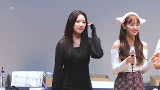 4K220702 이달의소녀 올리비아혜 PLAYBACK 직캠 Loona Olivia Hye 팬사인회 by ALL [upl. by Ferdinana]