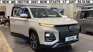 New MG Hector Facelift 2024 🔥 Now starts at just Rs 1399L  Best Diesel SUV  Drive Review [upl. by Fairweather726]