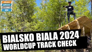 Bielsko Biala Downhill World Cup 2024 Bikepark total Das ist die neue World CupStrecke in Szczyrk [upl. by Jeniece]