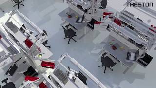 Treston Concept Workstations  Ergonomic and Adaptable [upl. by Dorrahs]