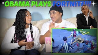 Azerrz quotObama Plays Fortnitequot REACTION [upl. by Assenahs668]