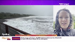 Cyclone Batsirai  la Réunion en alerte rouge [upl. by Aisauqal]