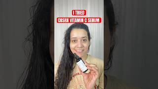 I Tried COSRX VITAMIN C 23 SERUM  The Best Vitamin C Serum  Korean Skincare shorts shortsvideo [upl. by Anawyt]