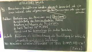 Utilitarismus  Deutsch  Sprache und Kommunikation [upl. by Laehpar495]