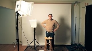 6 Tips for Setting Up a Home or Office Studio  Photography amp Lighting Tutorial [upl. by Oinolopa]