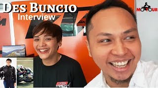 Interview with Des Buncio│KTM Makati│Duke 390 [upl. by Millhon]