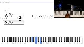 How to play Tyrone by Erykah Badu piano tutorialsoftware test [upl. by Brynn]