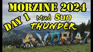 Our first day in Morzine 2024 [upl. by Raphael]