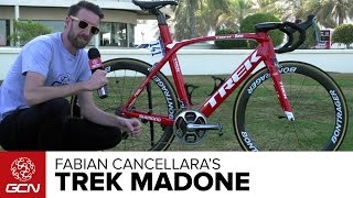 Fabian Cancellaras Trek Madone [upl. by Nuawed225]