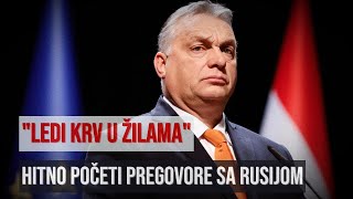 quotLedi krv u žilamaquot Orban prokomentarisao quotplan pobedequot Zelenskog [upl. by Enellek]